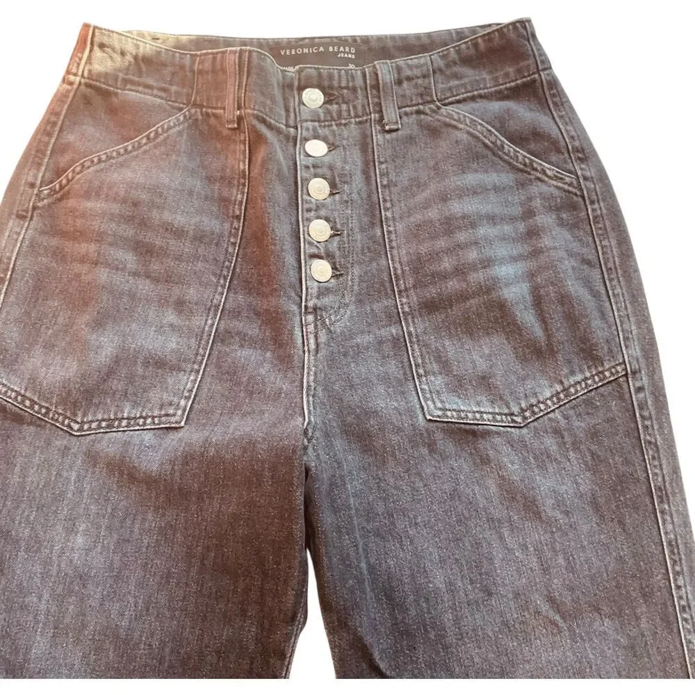 Veronica Beard Vintage Wash 'Bolton' Jogger Jeans - Picture 8 of 13